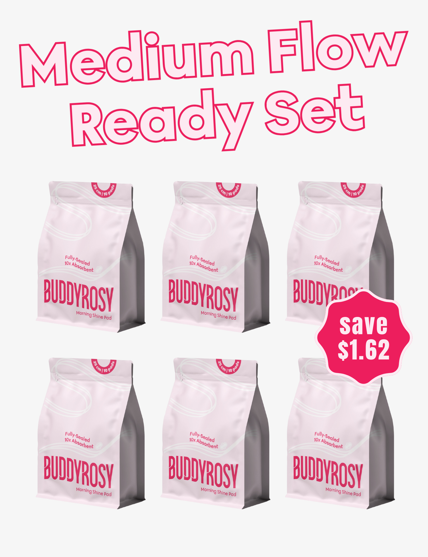 Medium Flow Ready Set