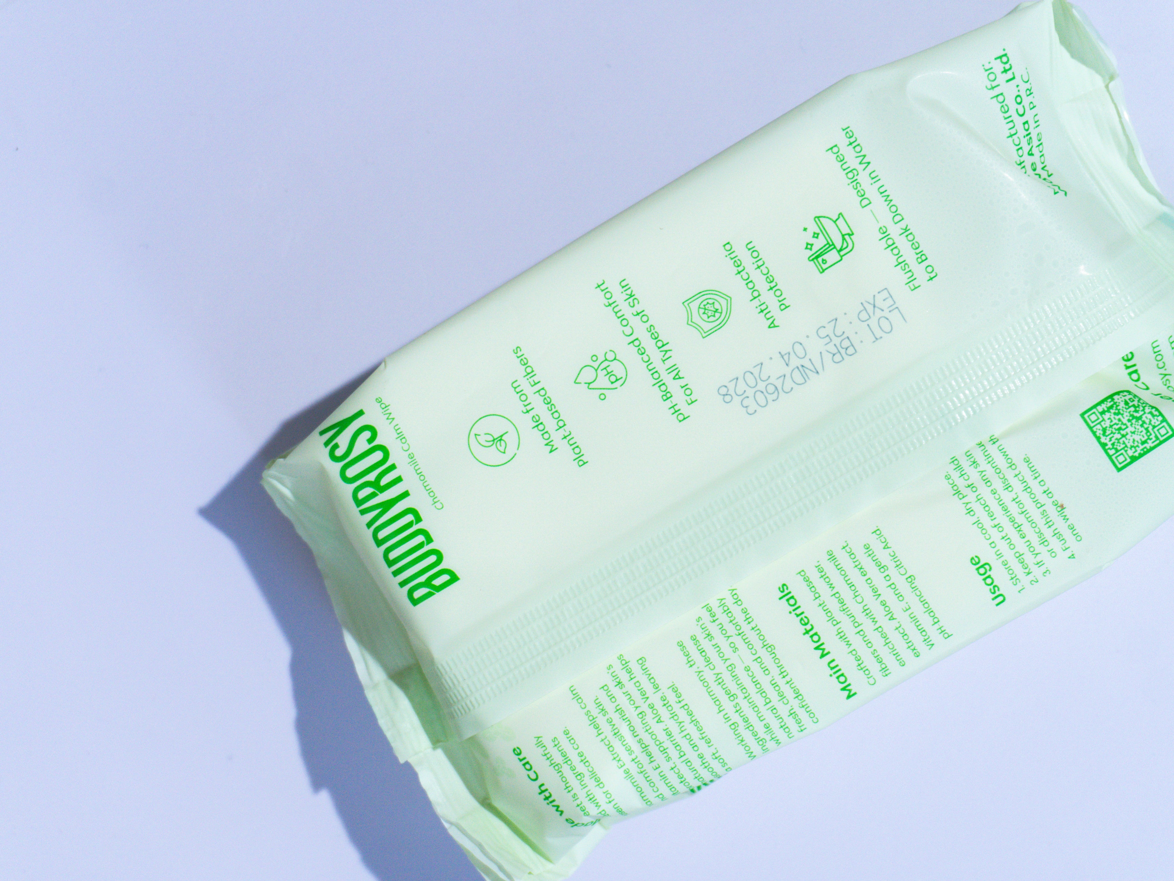 50 Chamomile Calm Wipe